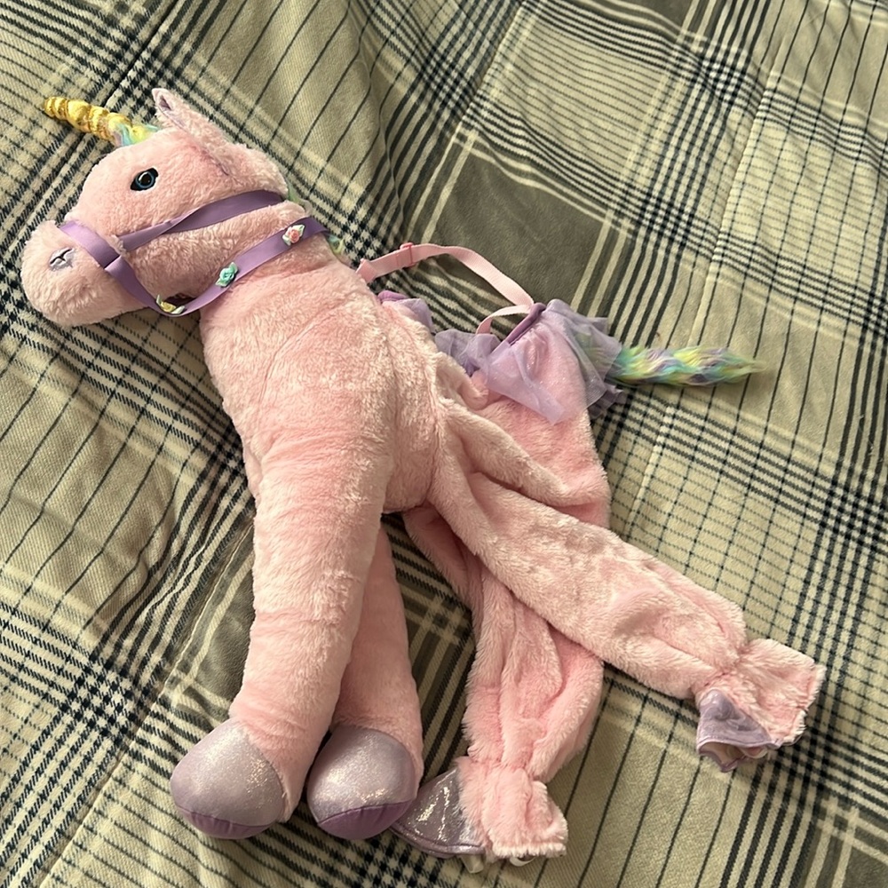 Pink Unicorn Kids Costume